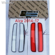 ❆❡Perodua Alza 2014 / 2015 2016 2017 Rear Bumper LED Reflector Light Bar 4 in 1 Function