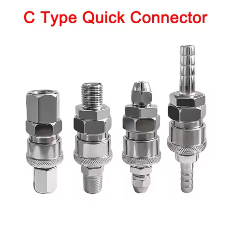 1Pcs Pneumatic Fittings Air Compressor Hose Quick Coupler Plug Socket Connector SP PP SM PM SH PH SF