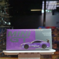 MINI GT Toyota supra (A80) Top Secret GT-300 Top Secret Purple