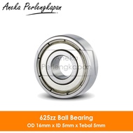 625zz Miniature Ball Bearing 16 x 5 x 5mm Bearing / Laker