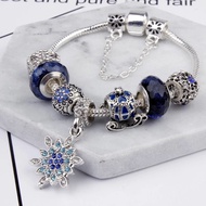 Snow Flower charm Bracelet (Comes with a beadless charm)