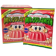 1-box Mr.Gulaman Jelly Powder Red. (10sachets per Box)