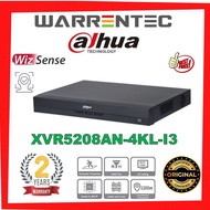 DAHUA 8 CHANNEL PENTA-BRID 4K-N/5MP 1U 2HDDS WIZSENSE DIGITAL VIDEO RECORDER (DVR) - XVR5208AN-4KL-I