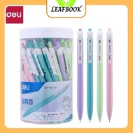LEAFBOOK XTREAM Deli Pastel Ballpoint Pen Q03336/ 03336 Blue Ink 0.7mm nib - writes evenly, smoothly