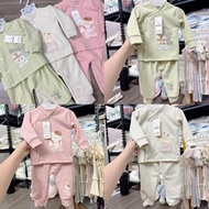 MAZA long-sleeved warm felt toothpick set, soft, solid color for babies 0-9m MZ.BD303