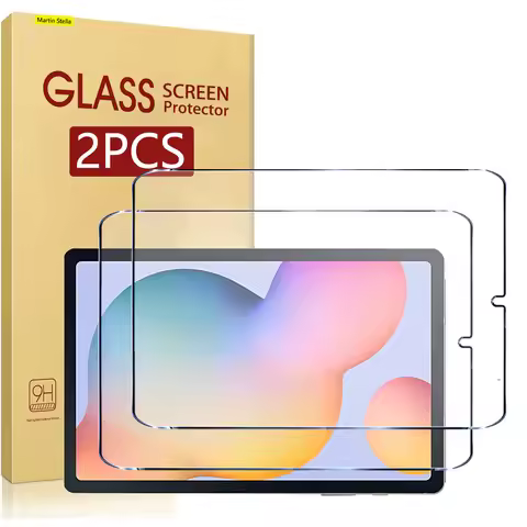 2 Pcs HD Scratch Proof Screen Protector Tempered Glass For Samsung Galaxy Tab S6 Lite 10.4 2024 2020