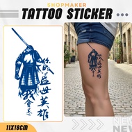 WG Fruit Ink Semi-Permanent Tattoo 11x18cm | Waterproof Tattoo Long Lasting up to 15 Days 107