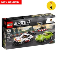 LEGO 75888 Speed Champions Porsche 911 RSR & 911 Turbo 3.0 (Condition as photo show)