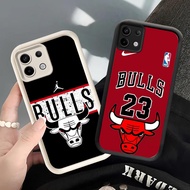 YS-43 Chicago Bulls NBA Shockproof Casing for Infinix Tecno POP GT 20 7 Spark GO 30C ITEL City 100 A
