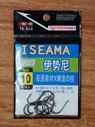 ตะขอเบ็ด อิเซอะมา ISEAMA ก้นแบน KAMA-SEIKO สินค้าส่งตรงจากจังหวัดขอนแก่น