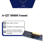 4-1/2" Blue Plastering Cement Trowel  99999# Keretapi Plaster Simen Trowel Cement