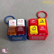 SEOUL EGPWS Warning Simulator, 737 Airbus Highly Simulated Pilot Keychain, Portable Plastic Aircraft