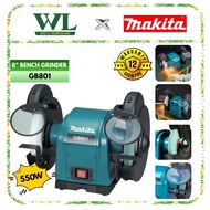 MAKITA GB801 8" Bench Grinder 550W/Heavy Duty/1year Warranty/Mesin Ssa Batu
