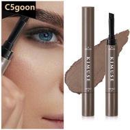 C5GOON 2 In 1 Eyebrow Pomade Brow Pencil Gel Creamy 3 Colors Natural Waterproof Long Lasting Highly Tint Eyebrow Shade With Brush Makeup M8P1