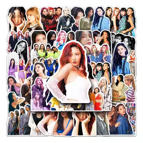 10/30/50PCS MAMAMOO Cartoon Classic Korean Girl Group Mix Sticker DIY Phone Laptop Luggage Skateboar