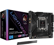 Phantom Gaming B760I Lightning WiFi 8600 DDR5 96GB SATA3 6.0 Gb/s Mini-ITX LGA1700 Motherboard