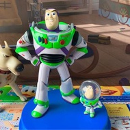 玩具總動員 巴斯光年 18公分 SEGA 桌面景品 底座 日本迪士尼  toystory 迷你巴斯光年