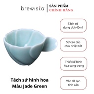 Brewista ceramic coffee cup – flower shape (1 piece)