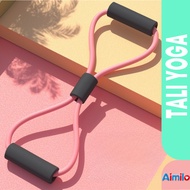 Aimilo - Rubber Stretching Rope Gym Sports Equipment Yoga Resistance Band Home Gym Equipment