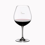700cc【Riedel－Vinum系列】 Burgundy勃根地紅酒杯刻字 商務送禮