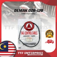 DEMAK DZR120 THROTTLE CABLE (CONTROL CABLE) TAG