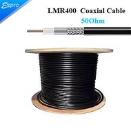 LMR400 LOW LOSS COAXIAL CABLE FOR  MOBILE REPEATER AND SIGNAL CABLE  MATV CATV OR CCTV CAMERA  50OHM