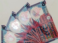 Uang Polymer Hongkong 10 Dollar Original 100% ( 1 LEMBAR )