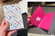 💥LV x TM 白三彩  Passport holder