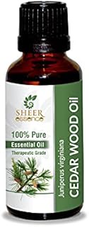 Cedar Wood Oil -(Juniperus Virginiana)- Essential Oil 100% Pure Natural Undiluted Uncut Therapeutic 