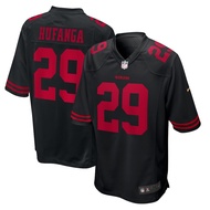 NFL Rugby Jersey 49ers San Francisco 49ers 23MCCAFFREY#29#13#11#10刺绣球衣