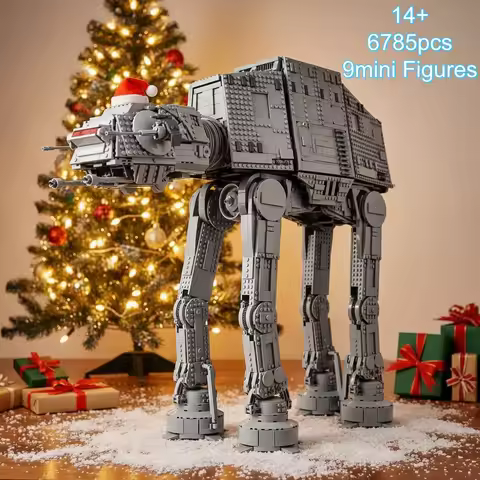 Christmas gift 6785PCS large AT-AT suitable for 75313 building block model birthday gift toys in sto