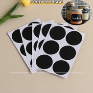 FREEYIO785BH 30/60pcs Labels Stickers Jam Jar Waterproof Kitchen Blackboard Label