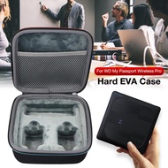 《Corner house》 EVA Storage Bag Wireless Hard Drive Storage Case Portable Pouch Case for WD My Passport Wireless Pro Container Bag