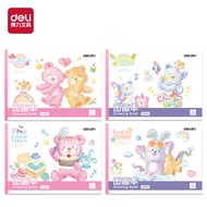 Deli 30 Sheets Glue-bound White Card Picture Book - 30 Pages (Full Sweetheart) (Book) BE30-A 1PC
