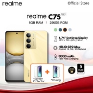 ✨PROMO✨ Realme C75 5G Smartphone Telefon Pintar l 8GB RAM + 256GB ROM | 67W SUPERVOOC | 5000mAh Long