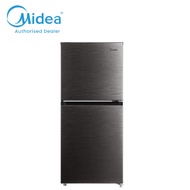 (Bulky) Midea 183L 2-Door Top Mounted Fridge MDRT268MTB