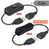 Usb Male to Female Extension Cable Switch Power Cable USB Cable Male to Female Data Extension Cable with Switch ON/OFF Cable Extension Cable Switch Cable