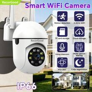 1PC 1080P 355° Panoramic Outdoor Security Camera | Single Lens Precise Shooting With No Blind Spots 