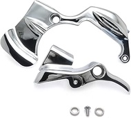 HongK- Chrome Transmission Shroud Cover For Harley Street Glide FLHX FLHXS CVO 09-16 [P/N: MT441-002