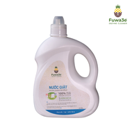 Fuwa3e - Nước Giặt Hữu Cơ Sinh Học can 3.5L Giặt Quần Áo Đồ Lót Sạch Nhanh An Toàn Cho Em Bé (Natura