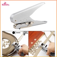 Round Hole Punch Metal Portable Hole Puncher Paper Punch Paper Cut for Badge Photo