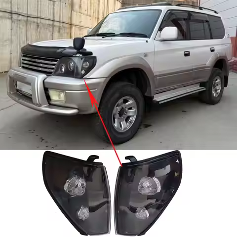 A Pair Car Corner Lights Turn For Toyota LAND CRUISER PRADO LC90 LJ90 FJ90 RZJ90 VZJ95 RZJ95 KZJ95 K
