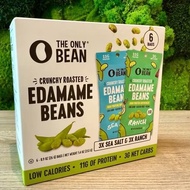 Sea Salt and Ranch Duo Flavours The Only Bean Crunchy Roasted Edamame Beans