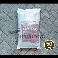 PUPUK MEROKE TSP 50 KG KEMASAN PABRIK VIA CARGO-Garden25 shop