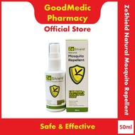 ZeShield Natural DEET Free Mosquito Repellent (50ml)