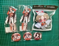 新品 彩虹社 en 🌈 Mysta Rias Vox Akuma 立牌 徽章 娃娃 First Step Goods 官方周邊 Luxiem 出道周邊 絕版 ミスタ・リアス ヴォックス・アクマ にじぱ