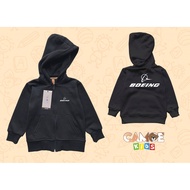KIDS Boeing Airplane KIDS Zipper Hoodie Jacket