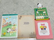 Sanrio信封信紙 信紙簿 Disney Pooh snoopy