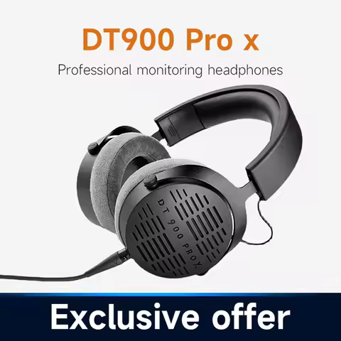 DT900 Pro X High-Resolution Open-Back Headphones for Audiophiles - Perfect for Music Production