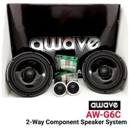 Awave AW-G6C 2 Way Component Speaker